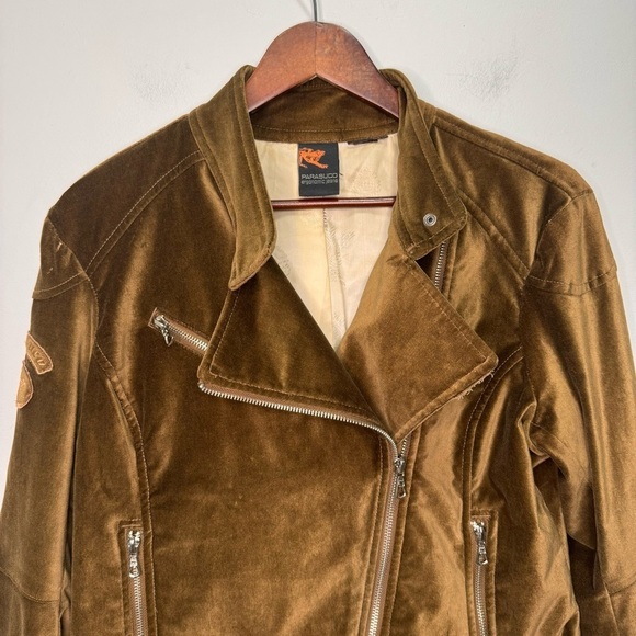 Parasuco Jeans Velvet Moto Jacket Size Large - Picture 3 of 8